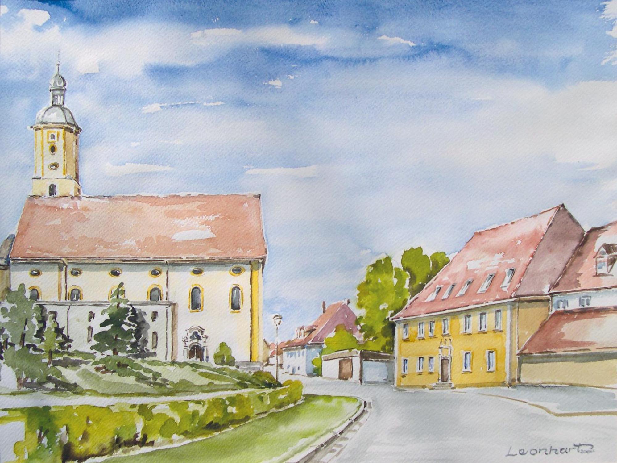 Wallfahrtswirt Wemding Esterno foto